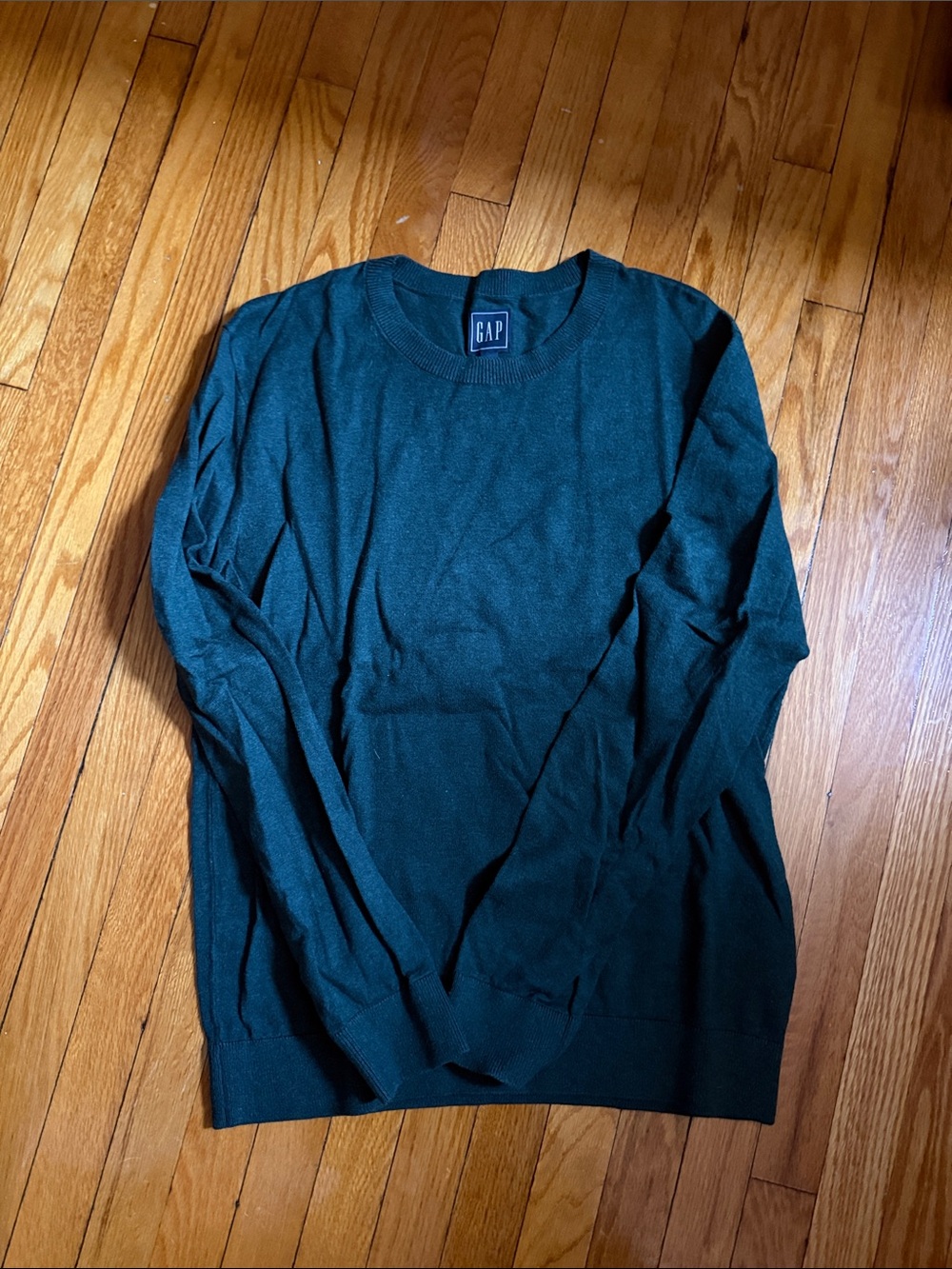 GAP Men's Crewneck Sweater - Teal Green
